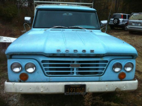 1964 dodge truck 3/4 ton one owner sweptline barn find