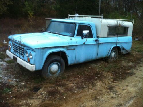 1964 Dodge Truck 3/4 Ton One Owner Sweptline Barn Find, image 2