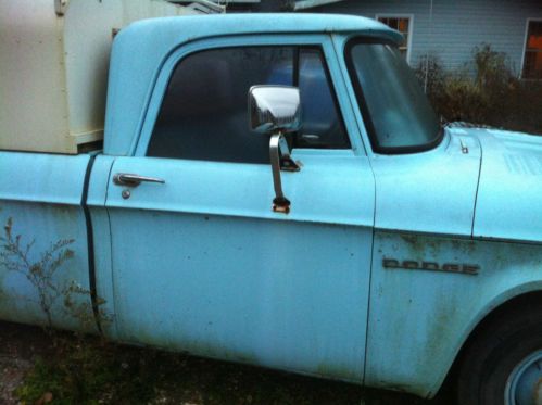 1964 Dodge Truck 3/4 Ton One Owner Sweptline Barn Find, image 12