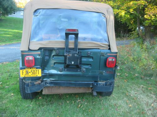1994 Jeep Wrangler Sahara Sport Utility 2-Door 4.0L NO RESERVE, image 11