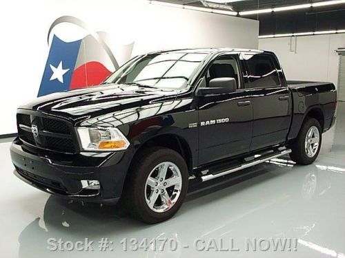 2012 dodge ram 4x4 express crew hemi 20&#034; wheels 36k mi texas direct auto