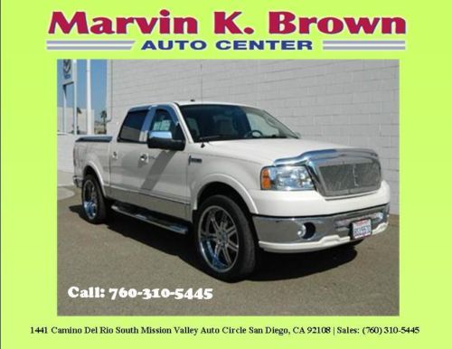 2008 lincoln mark lt pick up truck 4x4 24&#034; asanti wheels, custom exhaust.