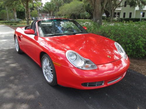 2001 porsche boxster convertible