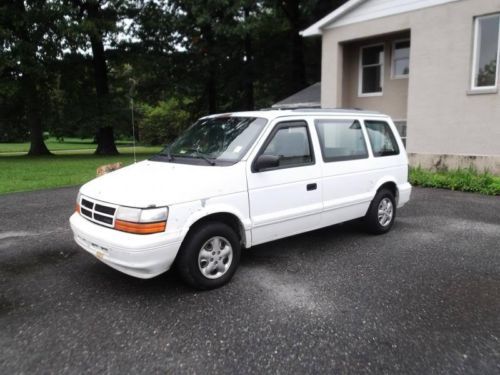 1995 dodge caravan sports van with wheelchair lift no reserve