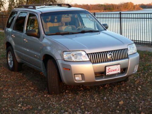 No reserve 1-owner no accidents loaded navigation leather ac sunroof ford escape