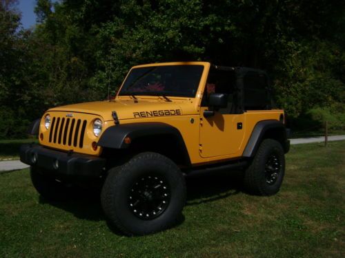 Hard-top automatic renegade 3.5&#034; lift package with 35&#034; tires plus half doors