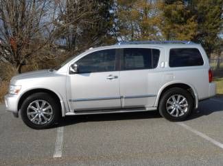2010 infiniti qx56 4wd 4x4 tv dvd sunroof navigation gorgeous!