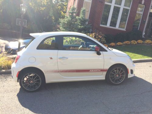 2012 fiat 500 abarth hatchback 2-door 1.4l