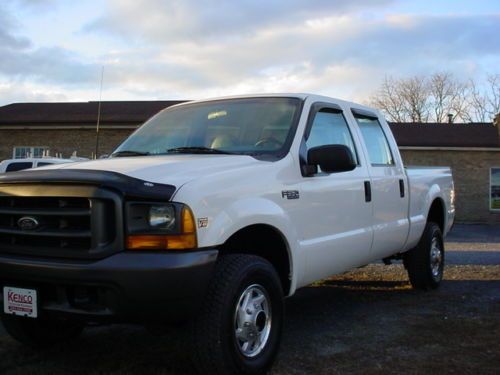 1999 ford f-350 crew cab 4x4 7.3 litre powerstroke turbo diesel 1-ton 4x4 diesel