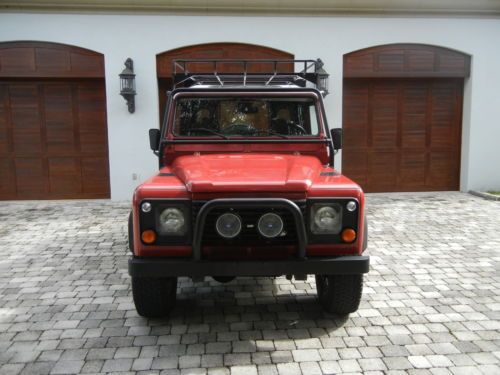 1997 land rover defender 90 all original rust free automatic 4wd roof rack