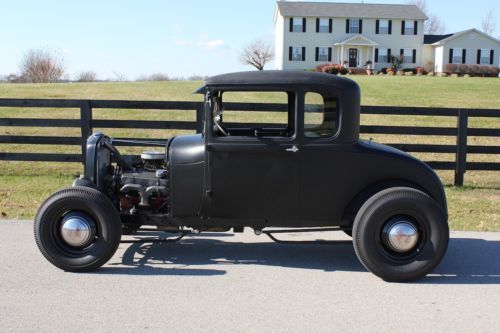 1929 ford model a coupe hot rod