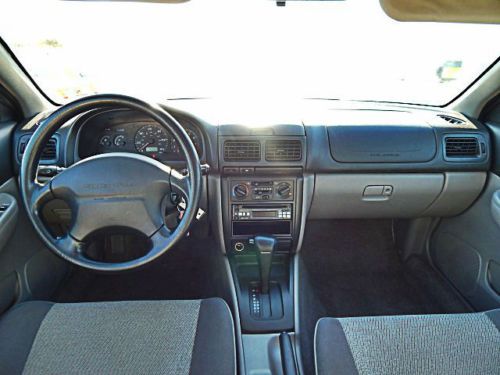 1999 SUBARU IMPREZA L WAGON AWD RUNS GREAT NICE CLEAN NO RESERVE AUCTION!, image 7