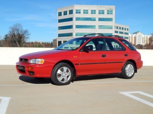 1999 SUBARU IMPREZA L WAGON AWD RUNS GREAT NICE CLEAN NO RESERVE AUCTION!, image 9