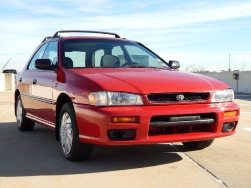 1999 SUBARU IMPREZA L WAGON AWD RUNS GREAT NICE CLEAN NO RESERVE AUCTION!, image 12