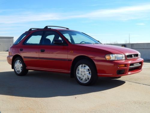 1999 SUBARU IMPREZA L WAGON AWD RUNS GREAT NICE CLEAN NO RESERVE AUCTION!, image 13