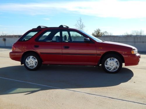1999 SUBARU IMPREZA L WAGON AWD RUNS GREAT NICE CLEAN NO RESERVE AUCTION!, image 14