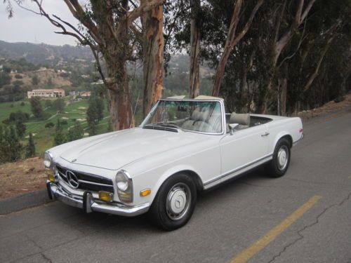 1969  mercedes benz 280sl &#039;&#039;california special &#039;&#039;  fantastic condition