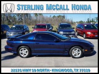 1999 pontiac firebird 2dr cpe trans am security system power windows