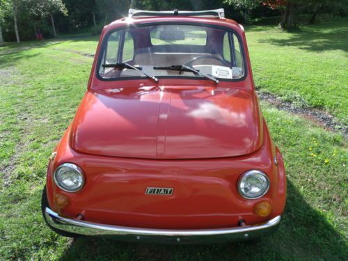 1974 fiat 500          excellent condition