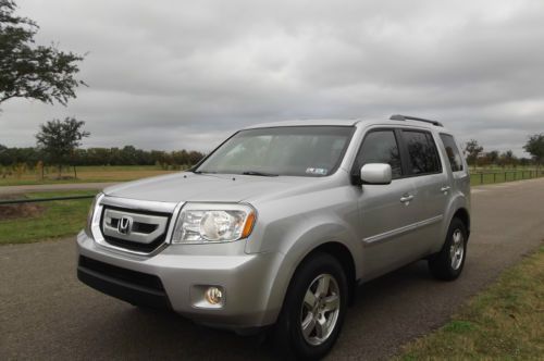 2011 honda pilot ex-l sport utility 4-door 3.5l cam leather 3rd row. free ship