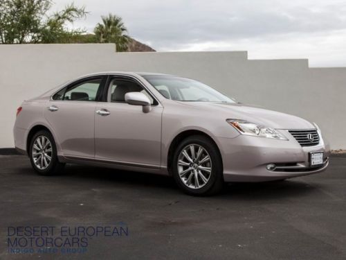 Used 2007 lexus es350 moonshell mica aluminum wheels nav camera sensors