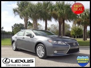 Lexus certified 2013 es 350 navigation/luxury package/blind spot monitor $ave!!