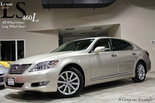 2010 lexus ls 460l long wheel base mark levinson navi back up cam 1-owner!