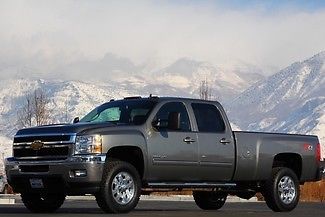 2012 duramax diesel 4x4 ltz z71 black leather bose onstar bed liner reverse cam