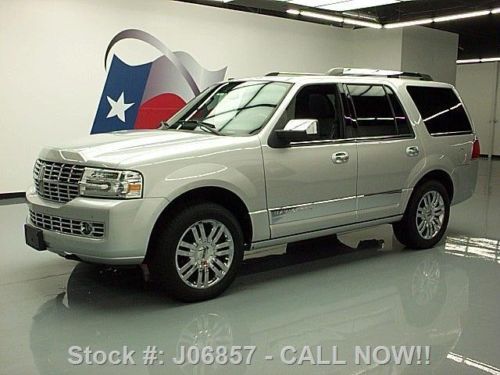 2010 lincoln navigator elite 4x4 sunroof nav dvd 33k mi texas direct auto