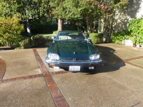 1990 jaguar xjs collection rouge coupe 2-door 5.3l