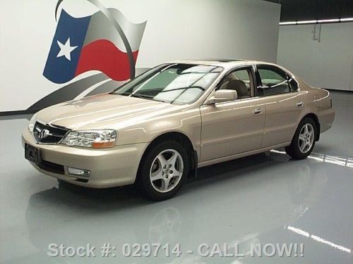 2003 acura tl 3.2 heated leather sunroof xenons 75k mi texas direct auto