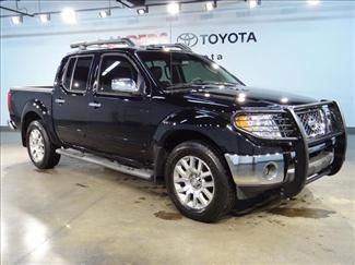 2011 nissan frontier crew cab 4x4 roof rack alloy wheels i pod leather fosgate