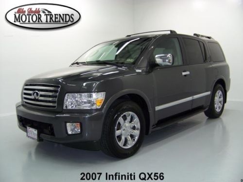 2007 infiniti qx56 navigation rearcam dvd sunroof heated seats chrome wheels 53k