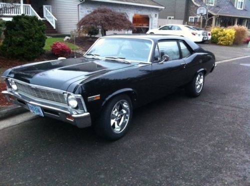 1969 chevrolet nova base 5.0l gloss black