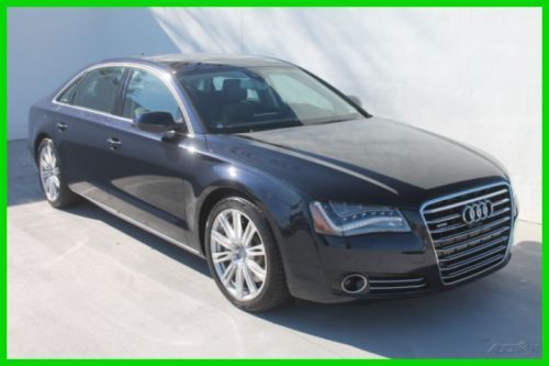 2013 audi a8 (lwb) awd 4l turbo v8 with nav/ pano roof/ bang and olufsen sound