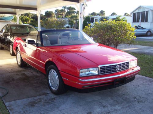 1991 cadillac allante  convertible 4.5l  39k