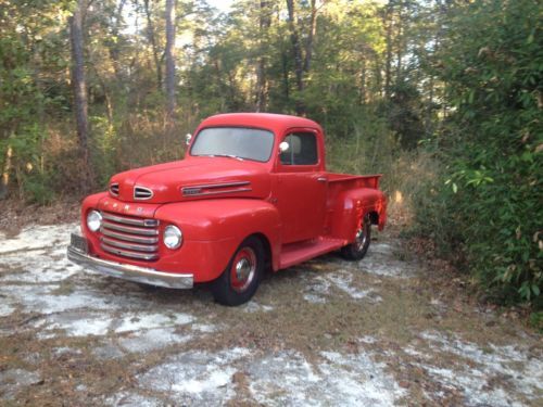 Classic ford 48&#039; ford f1 with a &#034;custom tailgate&#034;