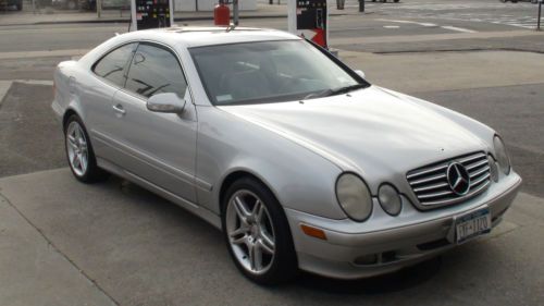 2001 mercedes-benz clk320 base 3.2lcoupe 93k miles clean