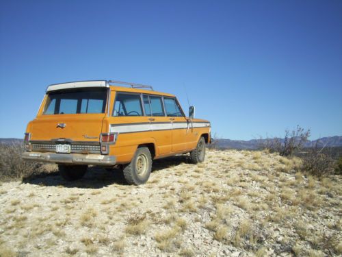 1973 jeep wagoneer custom 360 v8 quadra-trac full time four wheel drive