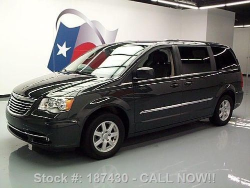 2012 chrysler town &amp; country touring nav rear cam dvd!! texas direct auto