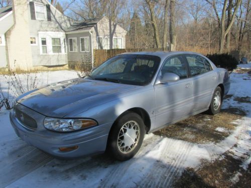 2004  buick lesabre limited blue-gray 4 door sedan