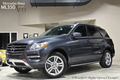 2012 mercedes benz ml350 4-matic $57k+msrp gps *lane tracking* fully optioned!