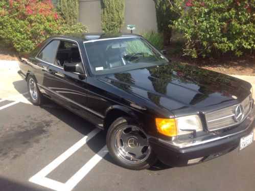 1991 Mercedes Benz 560 SEC Coupe, image 2