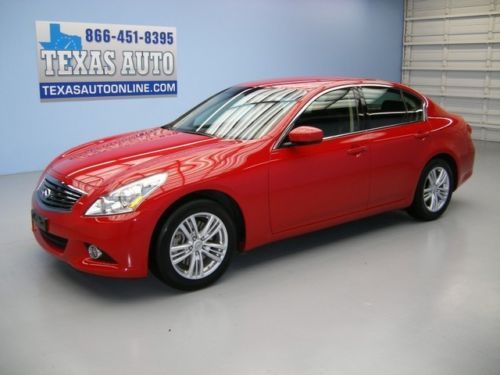 We finance!!  2013 infiniti g37 journey sedan heated leather 20k mi texas auto