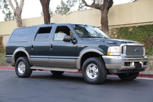 Excursion limited leather 7.3l powerstroke diesel 4x4  ~ very clean
