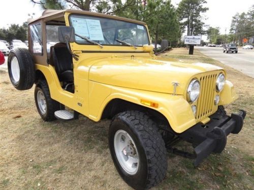 1974 jeep cj5 base sport utility 2-door 3.8l**new pictures**