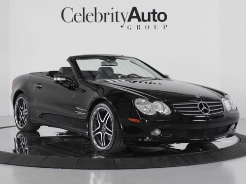 2005 mercedes benz sl500 blk/blk nav trim pkg