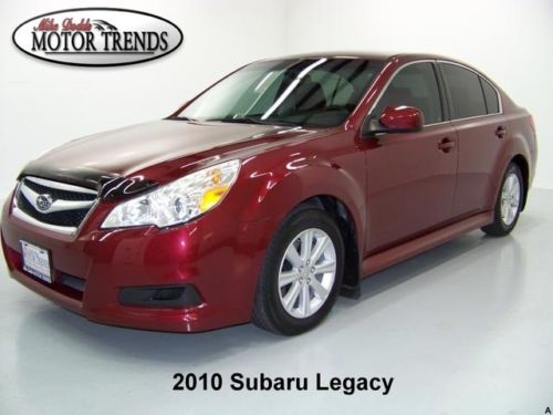 2010 subaru legacy awd premium leather seats bluetooth alloys hood visor 39k