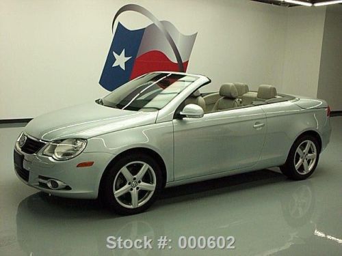 2007 volkswagen eos convertible sunroof htd seats 58k texas direct auto