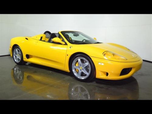Air conditioning power brakes yellow brake calipers large racing seats scuderia